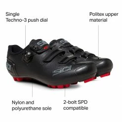 Sidi Mountain Bike Shoes Trace 2 Cycling Shoe Men's -Ride Concepts Shop BLABLA D20