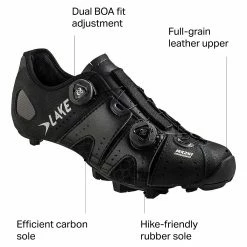 Lake Mountain Bike Shoes MX241 Endurance Wide Cycling Shoe Men's 12 Lake Mountain Bike Shoes MX241 Endurance Wide Cycling Shoe Men's -Ride Concepts Shop BLA D3 9