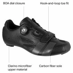 Lake Road Bike Shoes CX218 Cycling Shoe Men's -Ride Concepts Shop BLA D5 27