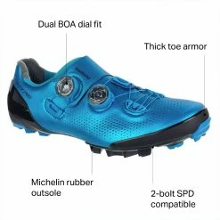 Shimano Mountain Bike Shoes SH XC9 S PHYRE Cycling Shoe Men's -Ride Concepts Shop BL D4