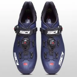Sidi Road Bike Shoes Wire 2 Carbon Cycling Shoe Men's -Ride Concepts Shop MATBLUBLA D4