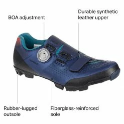 Shimano Mountain Bike Shoes SH XC5 Mountain Bike Shoe Women's -Ride Concepts Shop NV D4 2