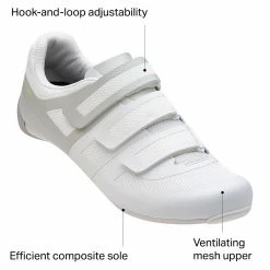 PEARL iZUMi Road Bike Shoes Quest Road Cycling Shoe Women's -Ride Concepts Shop WHI D9