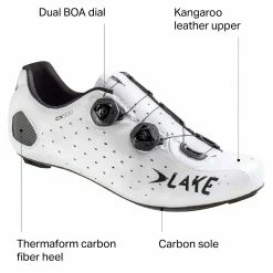 Lake Road Bike Shoes CX332 Wide Cycling Shoe Men's -Ride Concepts Shop WH D2