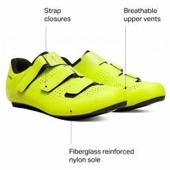 Shimano Road Bike Shoes RC1 Limited Edition Cycling Shoe Men's -Ride Concepts Shop YEL D8